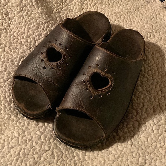 Dr. Martens Shoes - Super Rare! Vintage Dr. Marten heart cut-out sandal/slides size 7 US
